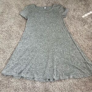 {Old Navy} Grey Short Sleeve T-Shirt Dress